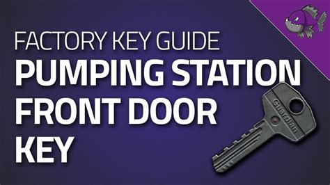 <strong>Key</strong> to the Customs office building. . Pumping station front door key